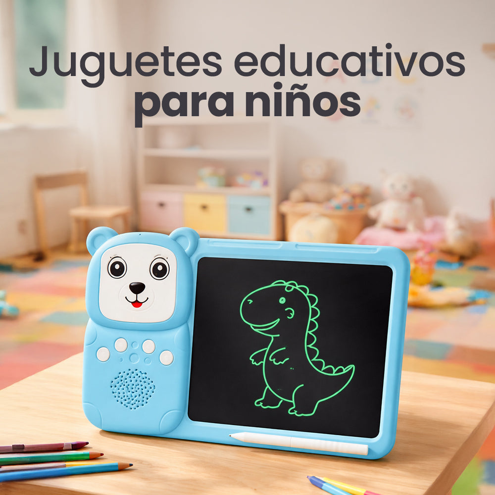 Juguete educativo lector de tarjetas